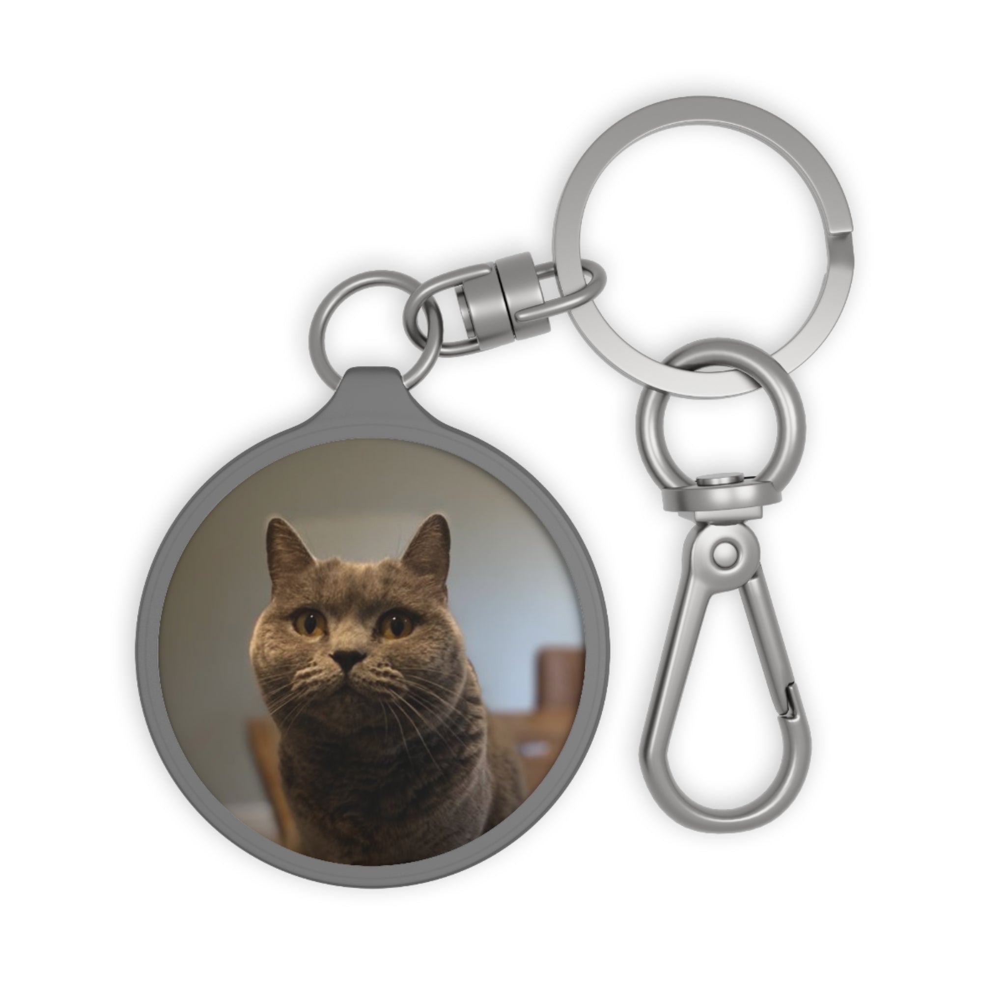 Sleutelhanger met foto van je hond of kat, persoonlijk cadeau